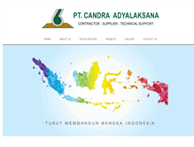 Tablet Screenshot of candraadyalaksana.com